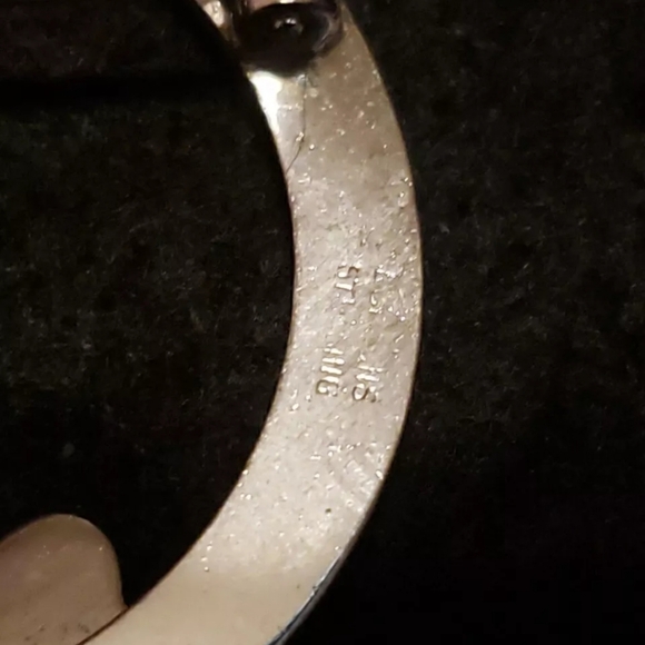 Vintage Dorsons Sterling Diamante Pin Brooch - Picture 3 of 3